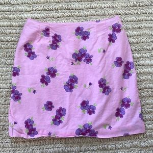 Lilly Pulitzer 100% cotton skirt. Size 14